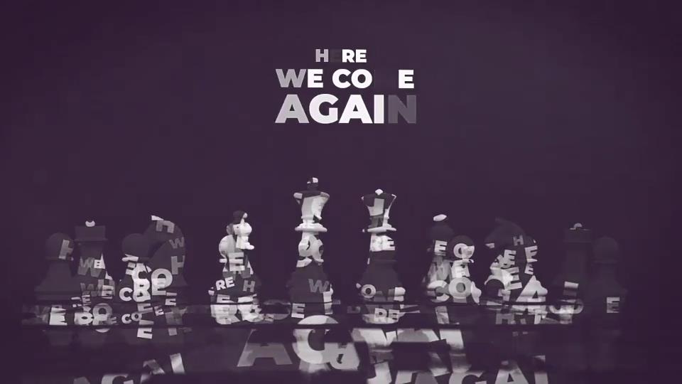 AE/PR/FCPX模板：黑白艺术品3d人物肖像投影文字云汇聚效果开场片头 , sucaiwan.com