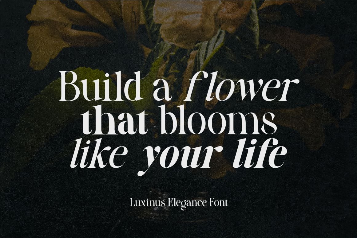 英文字体:奢华美学现代优雅精致标题排版衬线杂志品牌海报封面字体 Luxinus Elegance Serif Family With Italic Font , 第7张-素材湾丨精选海外优质设计素材资源 英文字体:奢华美学现代优雅精致标题排版衬线杂志品牌海报封面字体 Luxinus Elegance Serif Family With Italic Font , sucaiwan.com