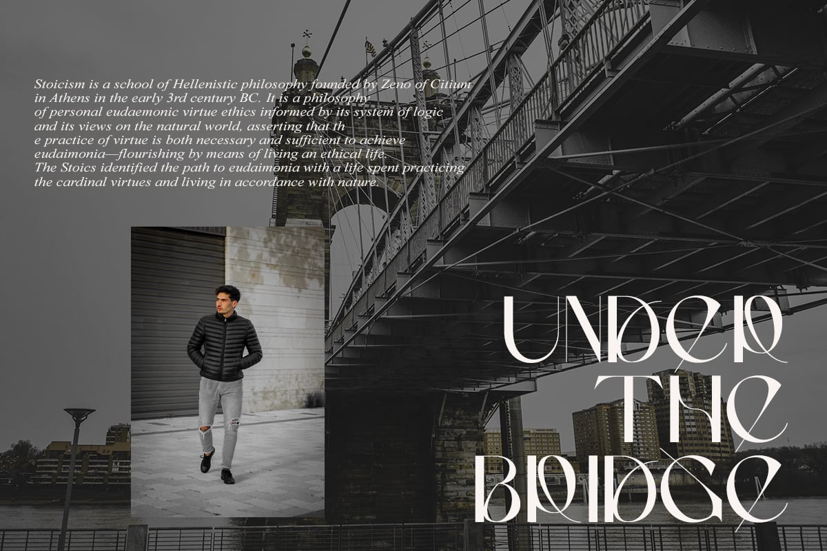 英文字体：优雅纤细简约尖锐品牌海报标题logo排版衬线英文字体 Camaro Stylish Display , sucaiwan.com