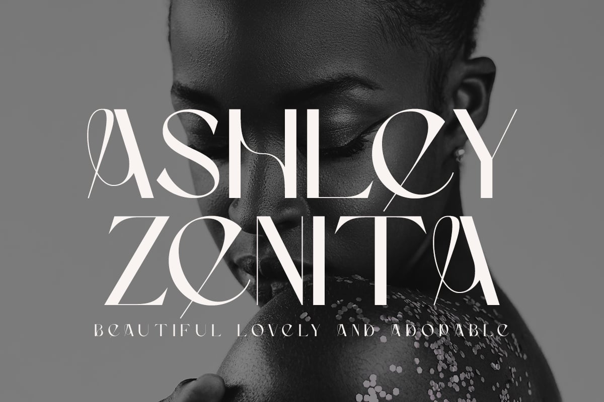 英文字体：优雅纤细简约尖锐品牌海报标题logo排版衬线英文字体 Camaro Stylish Display , sucaiwan.com