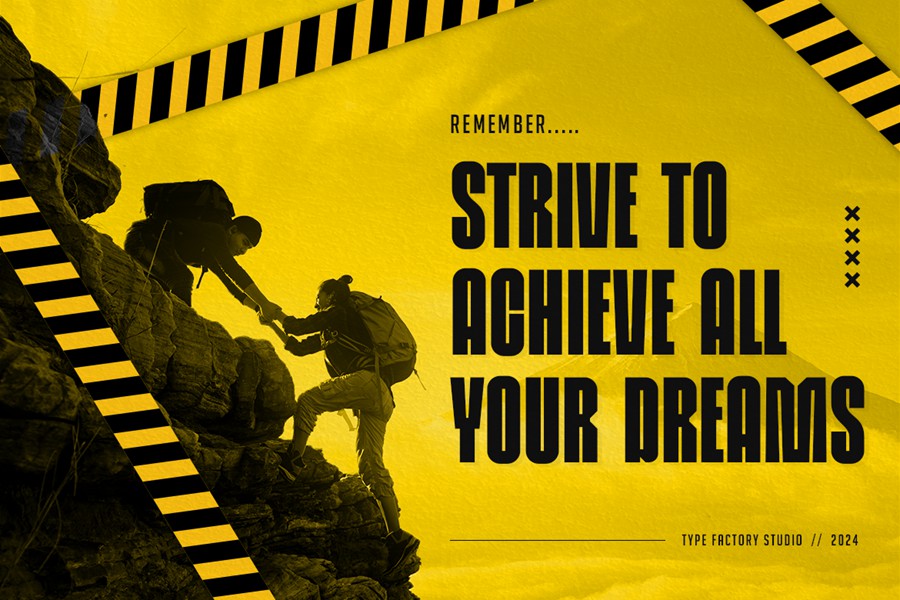 时尚品牌海报徽标设计无衬线英文字体安装包 Mounty – New Bold Typeface 设计素材 sucaiwan.com