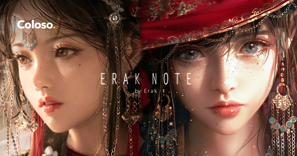 专业基础到高级分步人物角色面部着色PS绘画教程 中文字幕 Step-by-Step Face Coloring from Basic to Advanced 设计教程 第1张-素材湾丨精选海外优质设计素材资源 专业基础到高级分步人物角色面部着色PS绘画教程 中文字幕 Step-by-Step Face Coloring from Basic to Advanced 设计教程 sucaiwan.com