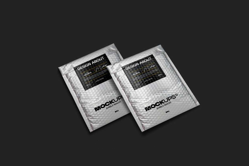 黑化风邮件快递气泡包装袋贴纸标签设计展示效果图PSD样机模板素材 Bubble Maller Packaging Mockup 样机素材 第2张-素材湾丨精选海外优质设计素材资源 黑化风邮件快递气泡包装袋贴纸标签设计展示效果图PSD样机模板素材 Bubble Maller Packaging Mockup 样机素材 sucaiwan.com