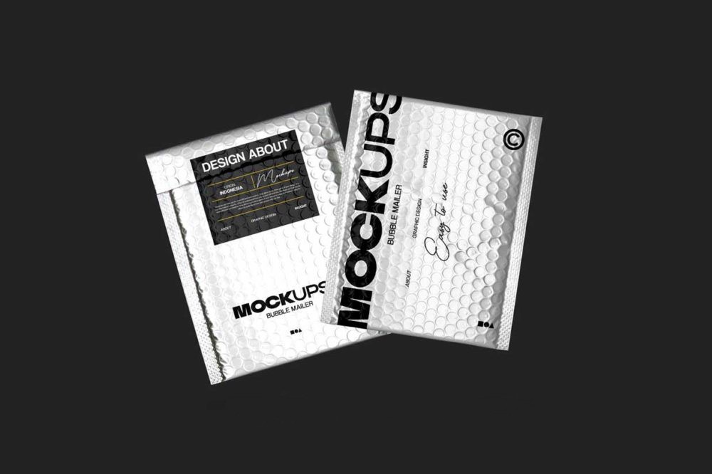 黑化风邮件快递气泡包装袋贴纸标签设计展示效果图PSD样机模板素材 Bubble Maller Packaging Mockup 样机素材 第4张-素材湾丨精选海外优质设计素材资源 黑化风邮件快递气泡包装袋贴纸标签设计展示效果图PSD样机模板素材 Bubble Maller Packaging Mockup 样机素材 sucaiwan.com