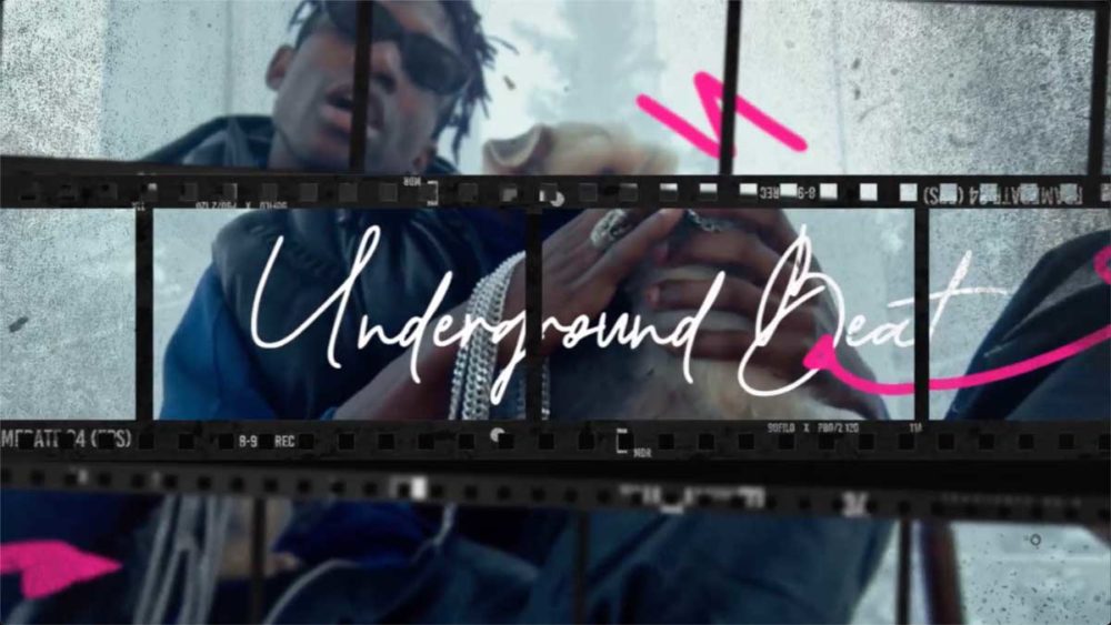 AE模板 潮流前卫手绘涂鸦嘻哈杂点做旧胶片边框模拟视频特效 Raw Motion Opener 影视音频 sucaiwan.com