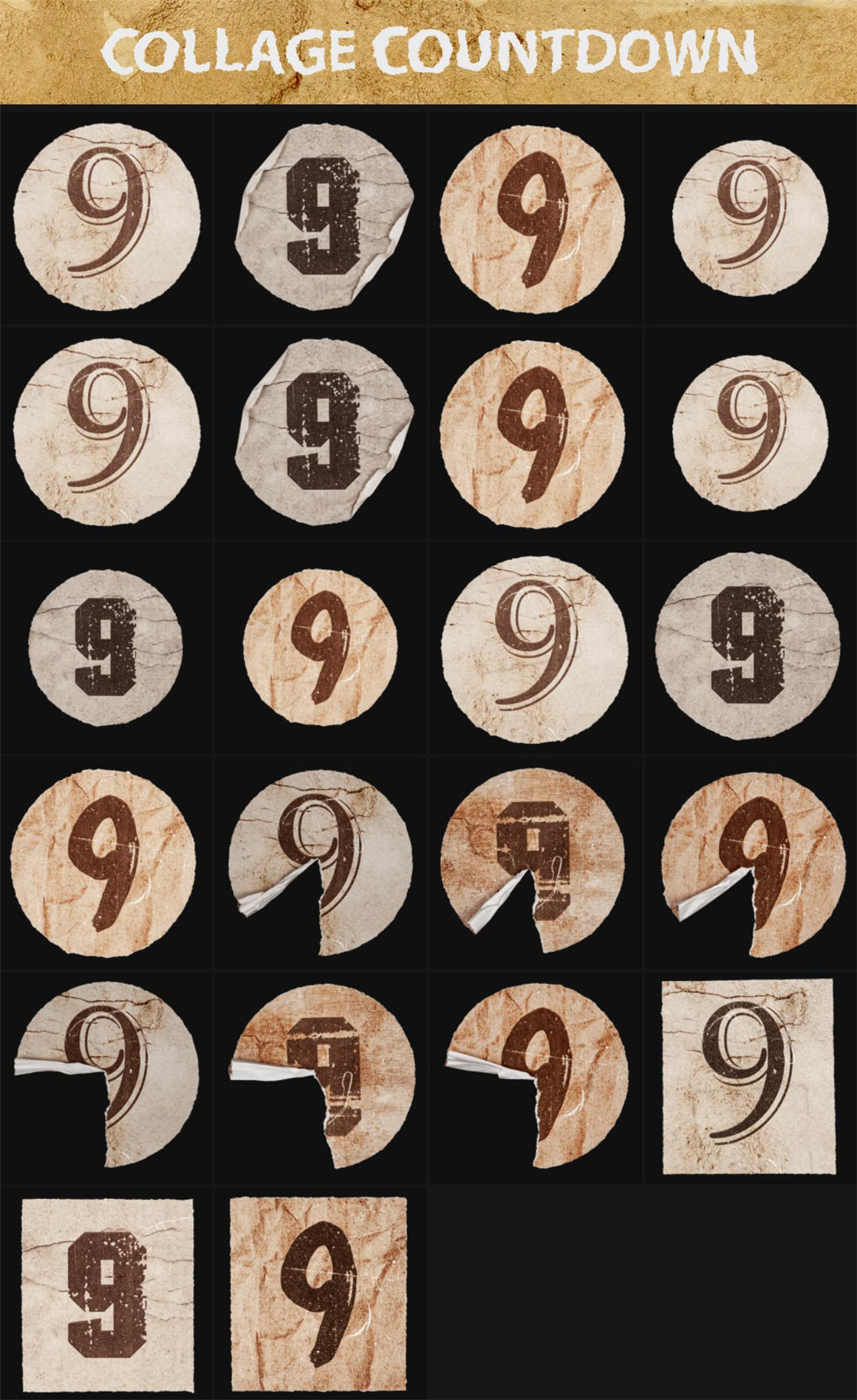 AE插件:300多种复古创意拼贴艺术杂志报纸手工剪裁字母数字符号背景动画包 , 第2张-素材湾丨精选海外优质设计素材资源 AE插件:300多种复古创意拼贴艺术杂志报纸手工剪裁字母数字符号背景动画包 , sucaiwan.com