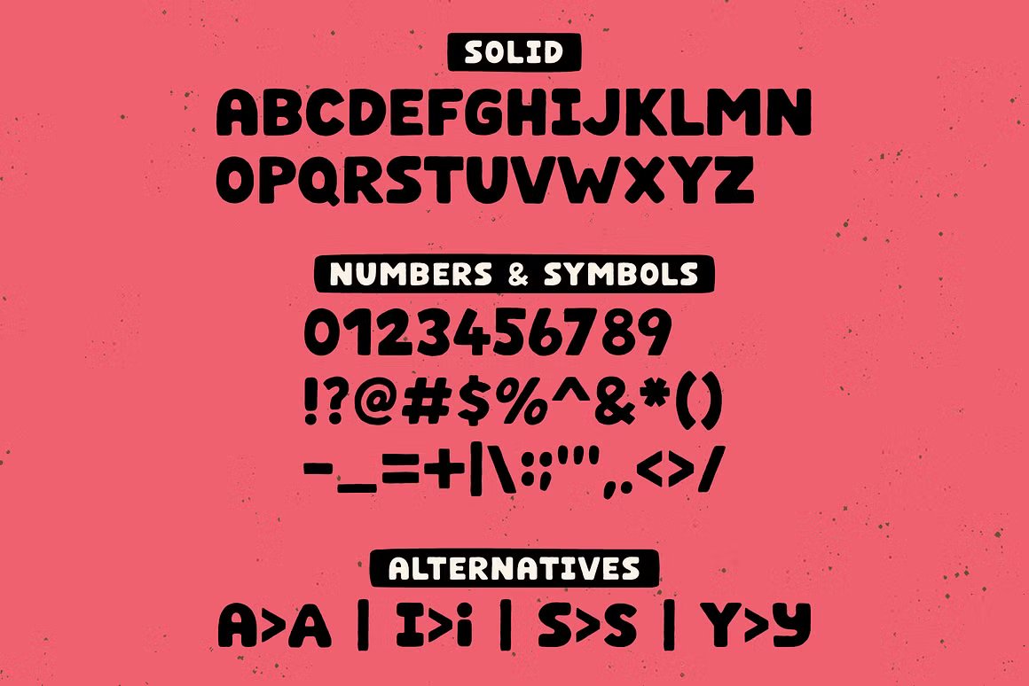 HEYA Sans | All Caps Display Font 趣味海报T恤插图贴纸设计装饰无衬线字体 设计素材 第4张-素材湾丨精选海外优质设计素材资源 HEYA Sans | All Caps Display Font 趣味海报T恤插图贴纸设计装饰无衬线字体 设计素材 sucaiwan.com