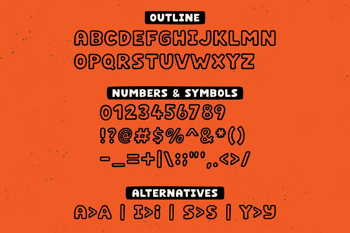 HEYA Sans | All Caps Display Font 趣味海报T恤插图贴纸设计装饰无衬线字体 设计素材 第5张-素材湾丨精选海外优质设计素材资源 HEYA Sans | All Caps Display Font 趣味海报T恤插图贴纸设计装饰无衬线字体 设计素材 sucaiwan.com