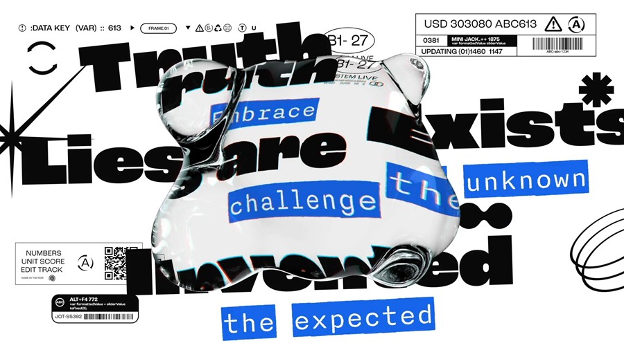 4K时尚3D液体玻璃Y2K元素视频开场转场过渡背景无缝循环动画套件AE模板 影视音频 sucaiwan.com