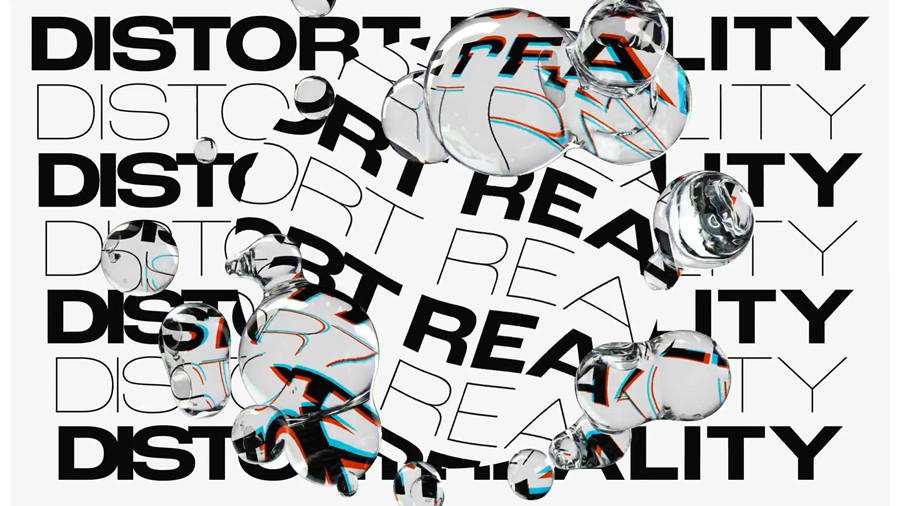 4K时尚3D液体玻璃Y2K元素视频开场转场过渡背景无缝循环动画套件AE模板 影视音频 sucaiwan.com