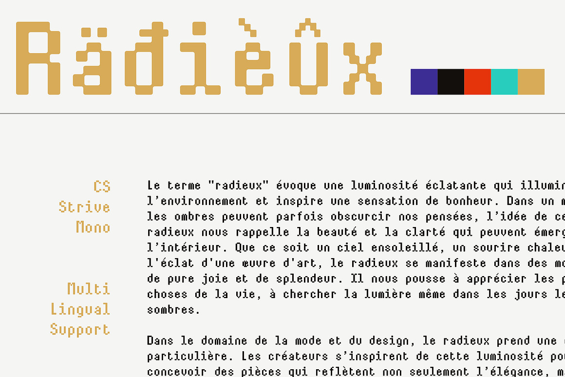 时尚怀旧品牌海报游戏设计装饰英文字体安装包 Strive Mono – Monospaced Font 设计素材 第7张-素材湾丨精选海外优质设计素材资源 时尚怀旧品牌海报游戏设计装饰英文字体安装包 Strive Mono – Monospaced Font 设计素材 sucaiwan.com