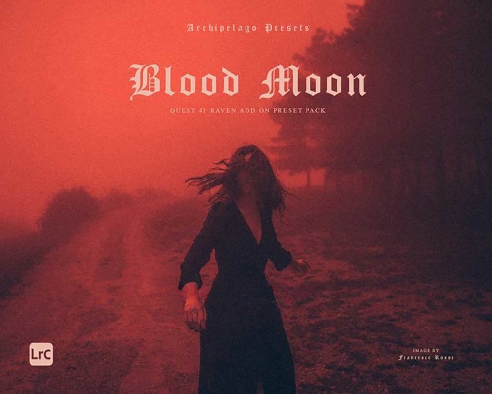 恐怖万圣节主题深邃惊悚幽灵般电影氛围红色调肖像调色Lightroom预设 Archipelago QUEST 41 RAVEN – Extension Set „Blood Moon / Hunters Moon“ 插件预设 第4张-素材湾丨精选海外优质设计素材资源 恐怖万圣节主题深邃惊悚幽灵般电影氛围红色调肖像调色Lightroom预设 Archipelago QUEST 41 RAVEN – Extension Set „Blood Moon / Hunters Moon“ 插件预设 sucaiwan.com