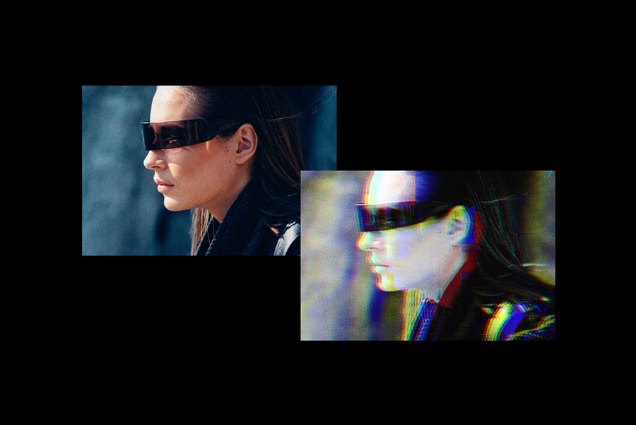 故障颗粒屏幕像素照片效果ps特效滤镜样机 Grainy Glitch Photo Effect 插件预设 第2张-素材湾丨精选海外优质设计素材资源 故障颗粒屏幕像素照片效果ps特效滤镜样机 Grainy Glitch Photo Effect 插件预设 sucaiwan.com