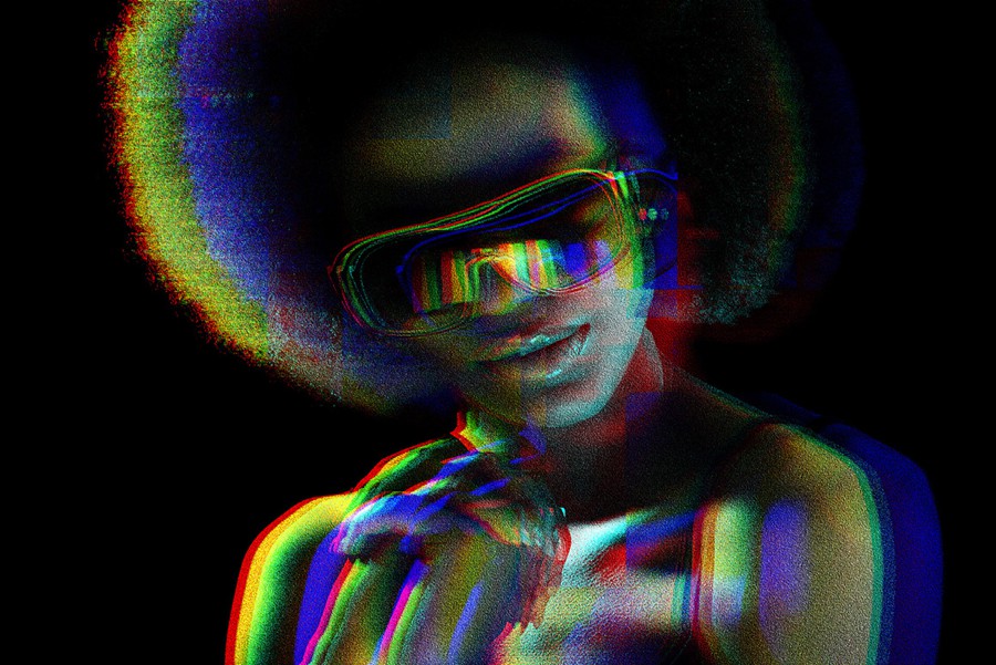 故障颗粒屏幕像素照片效果ps特效滤镜样机 Grainy Glitch Photo Effect 插件预设 第6张-素材湾丨精选海外优质设计素材资源 故障颗粒屏幕像素照片效果ps特效滤镜样机 Grainy Glitch Photo Effect 插件预设 sucaiwan.com