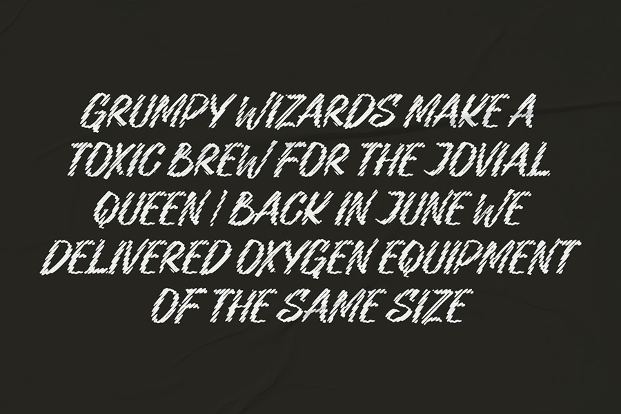 现代怀旧品牌海报徽标设计绘画装饰字体安装包 Corak – Display Sign Painting Font 设计素材 sucaiwan.com