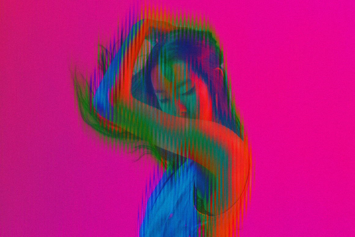 模糊迷幻酸性条纹照片效果ps特效滤镜样机 Acid Striped Photo Effect 插件预设 第7张-素材湾丨精选海外优质设计素材资源 模糊迷幻酸性条纹照片效果ps特效滤镜样机 Acid Striped Photo Effect 插件预设 sucaiwan.com