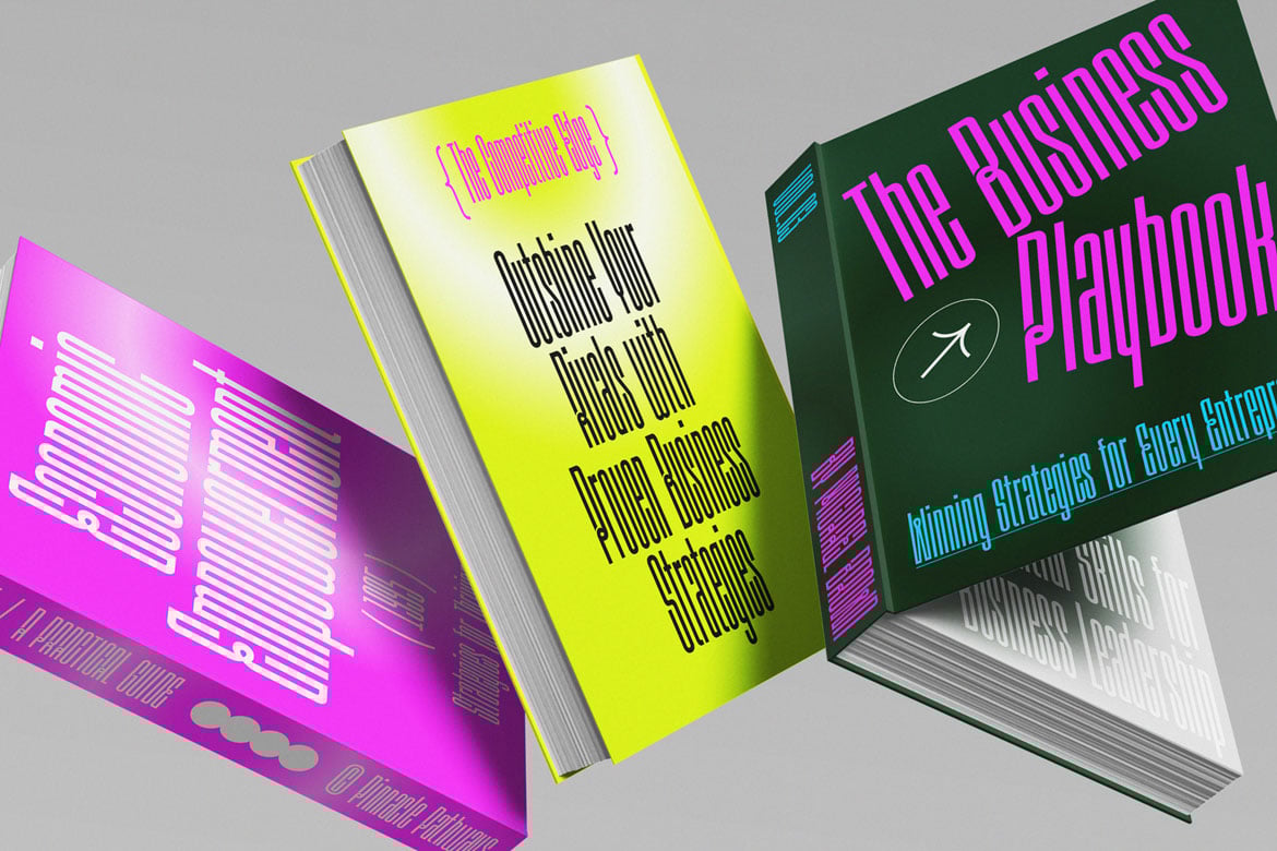 复古哥特式海报邀请函服装设计无衬线英文字体安装包 Gothedge 设计素材 sucaiwan.com