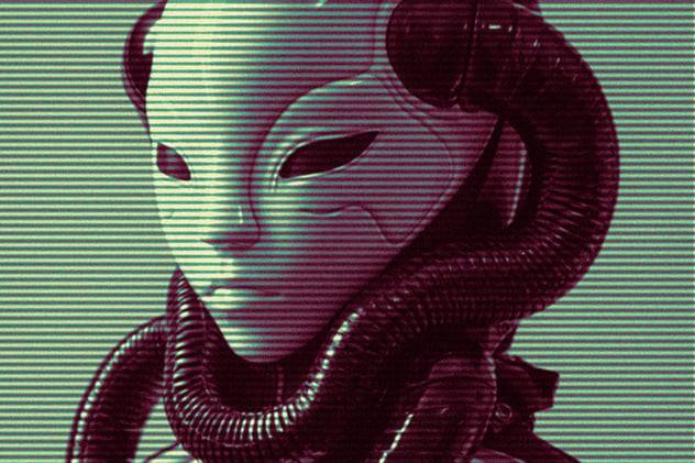 半色调线条Riso复印打印照片效果ps滤镜样机 Halftone Line Photo Effect 插件预设 sucaiwan.com