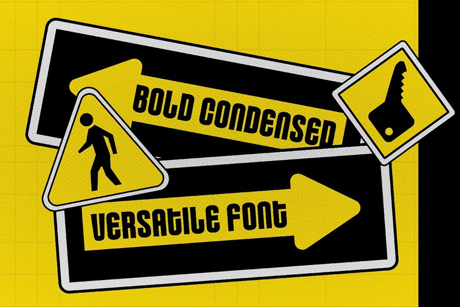 时尚杂志包装电影标识设计无衬线英文字体安装包 Rosens 设计素材 sucaiwan.com