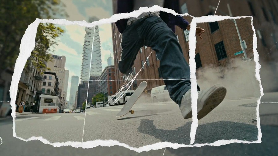 4K高质量复古垃圾撕裂纸张拼贴横屏手机竖屏转场过渡三合一AE/PR/PR Mogrt模板 Grunge Paper Transitions 影视音频 sucaiwan.com