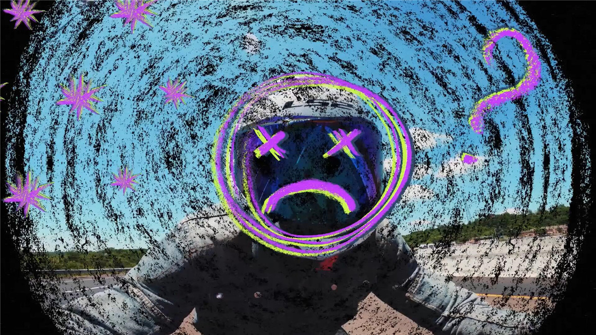 AE模板：76个抽象彩铅涂鸦粗稿手绘素描动画字母表情元素转场无缝循环 , sucaiwan.com