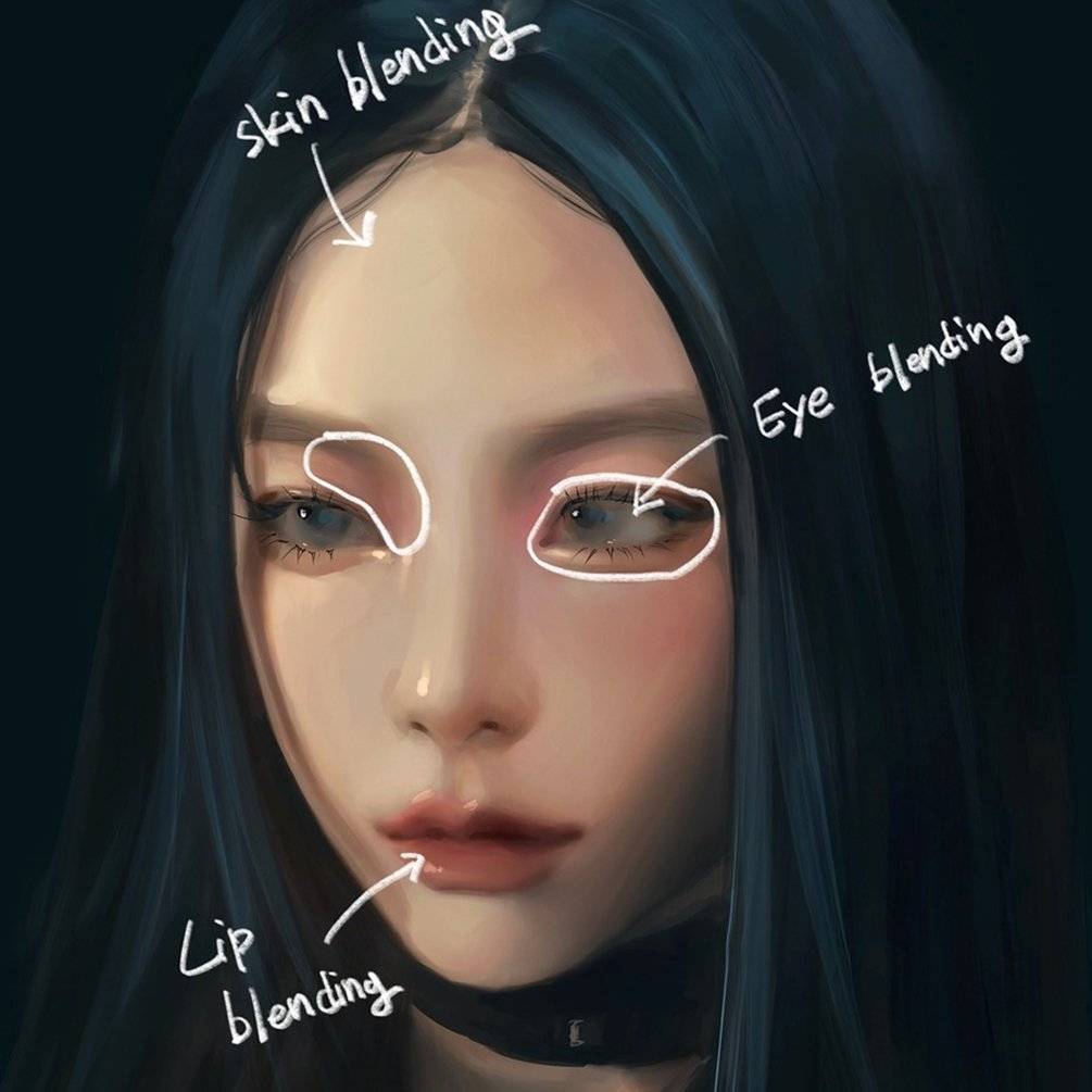 细腻果冻湿润质感玻璃釉线条水墨效果绘画艺术Procreate笔刷画笔设计素材Procreate Glazing Water Jelly Brush (7 types + 1) 笔刷资源 sucaiwan.com