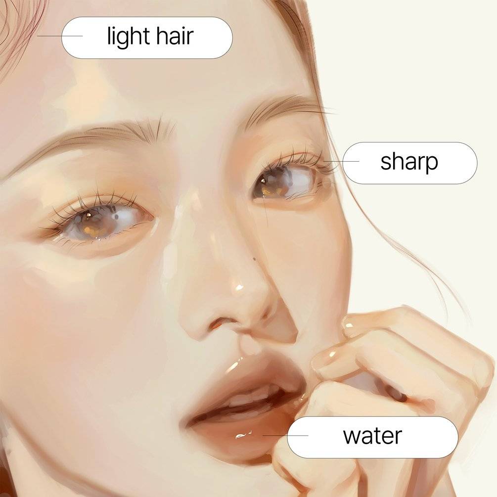 细腻果冻湿润质感玻璃釉线条水墨效果绘画艺术Procreate笔刷画笔设计素材Procreate Glazing Water Jelly Brush (7 types + 1) 笔刷资源 sucaiwan.com