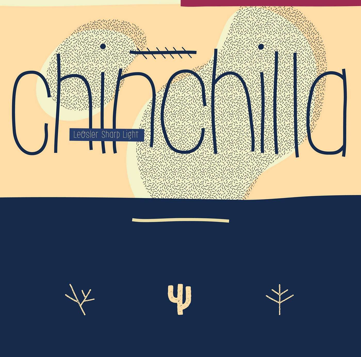 LeOsler有趣的英文装饰字体 , sucaiwan.com