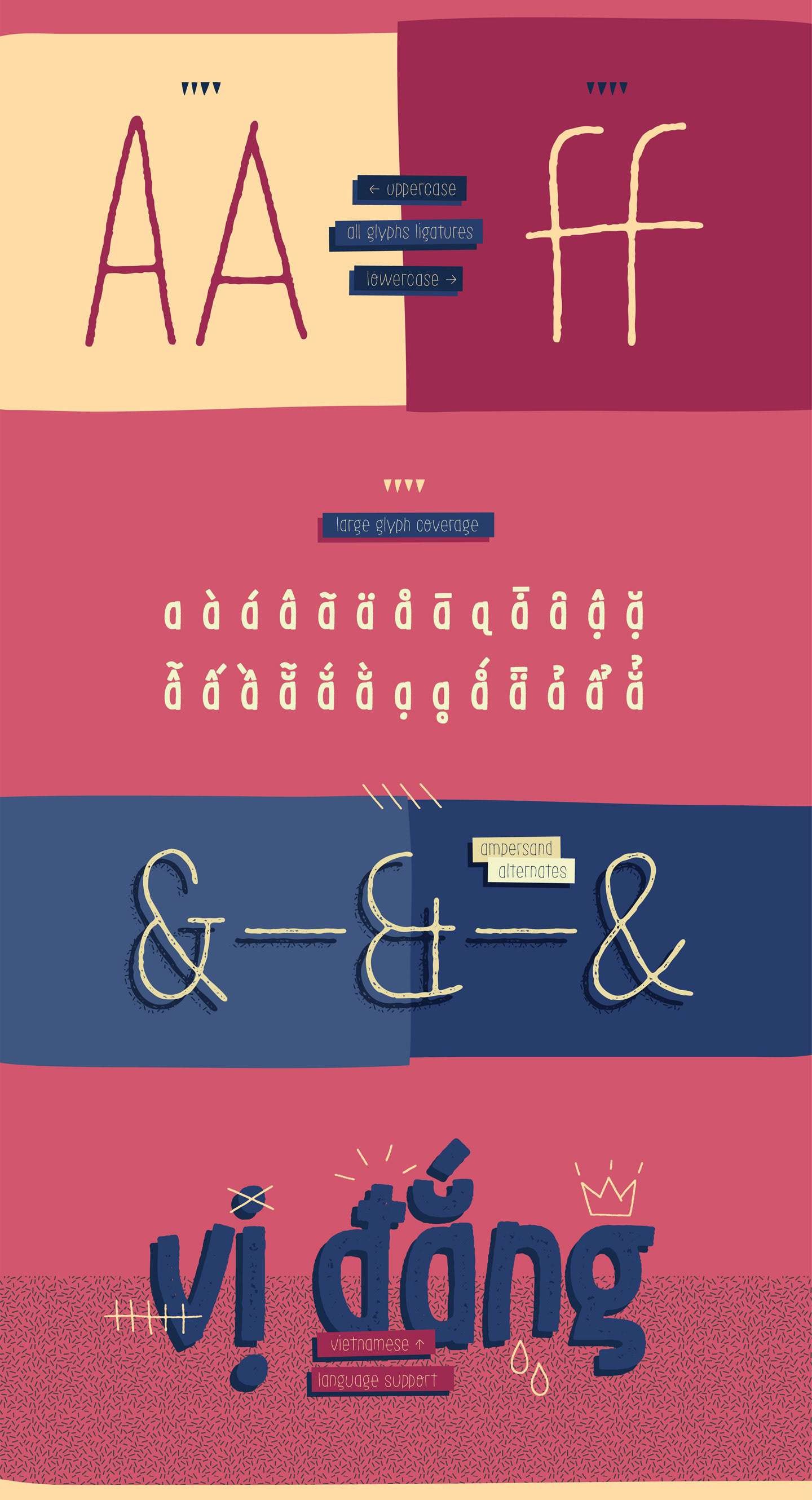 LeOsler有趣的英文装饰字体 , sucaiwan.com