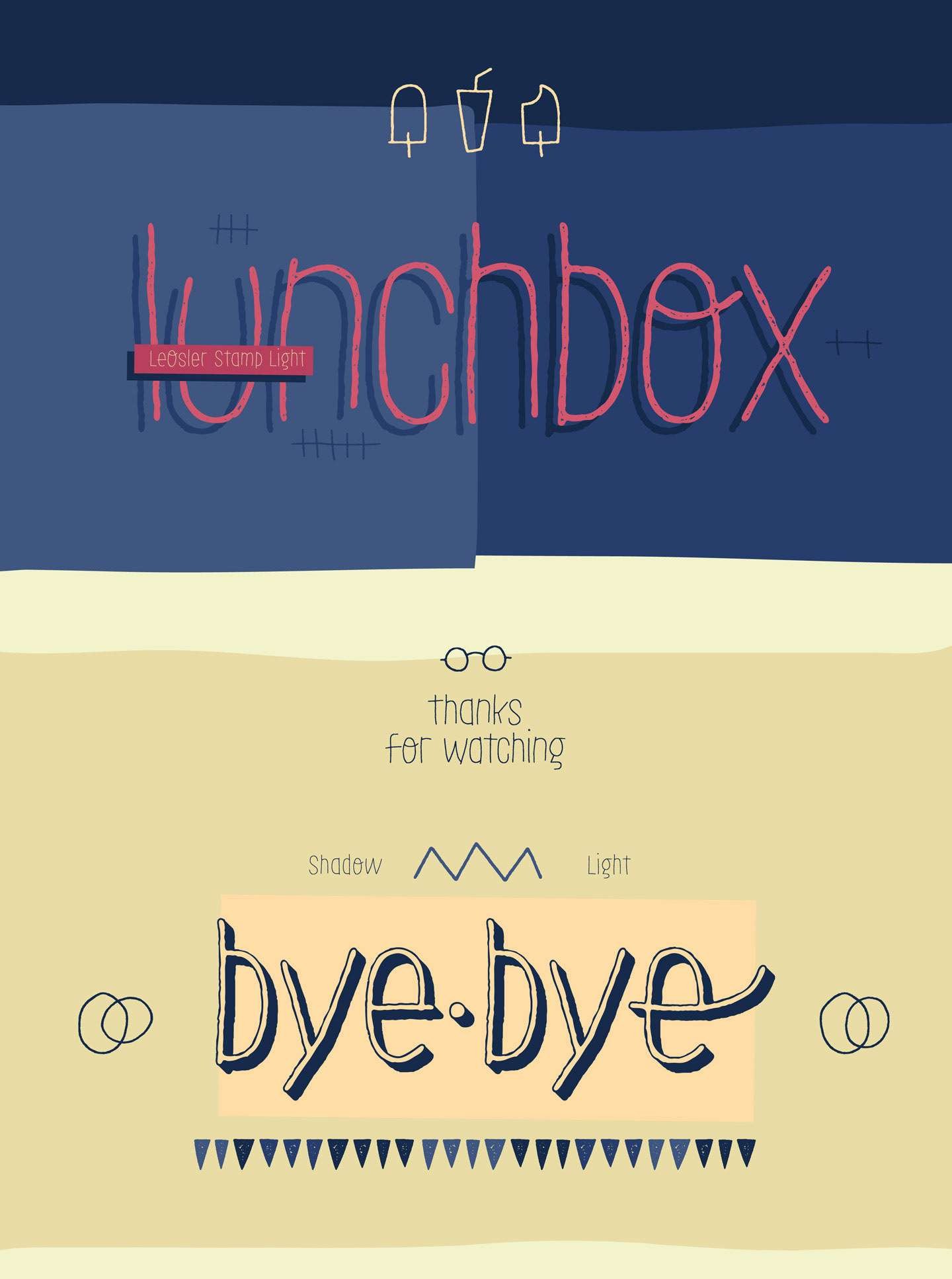 LeOsler有趣的英文装饰字体 , sucaiwan.com