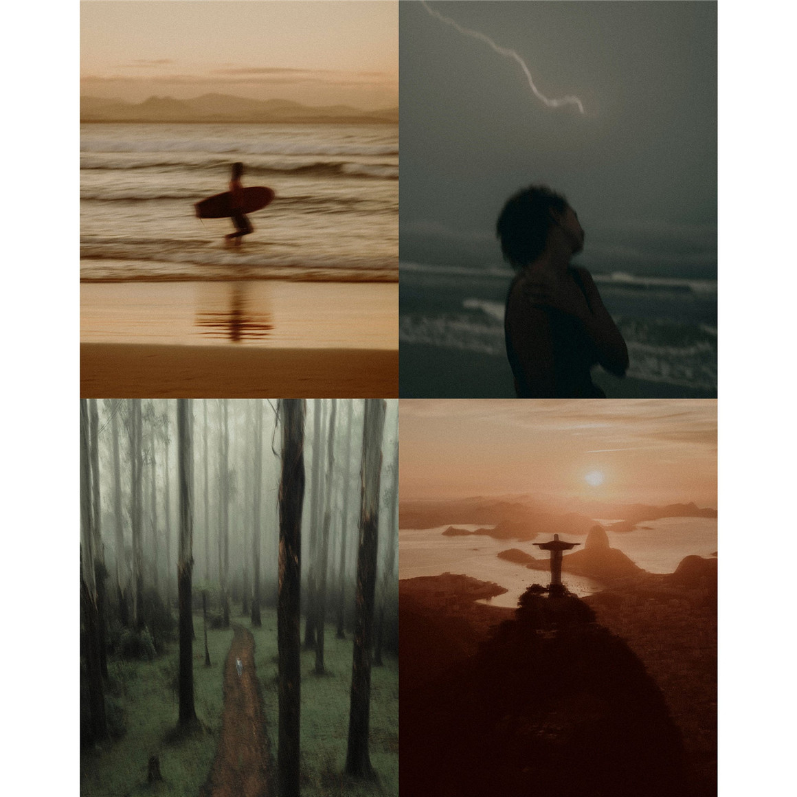 LR预设：情绪美学低像素氛围捕捉艺术摄影动态模糊效果Lightroom预设 Envijon Motion Blur Collection 插件预设 sucaiwan.com