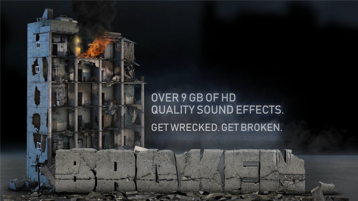 音效:2266种房屋建筑高层建筑倒塌崩坏地震爆炸破碎碰撞音效库 Rock The Speakerbox Broken , 第1张-素材湾丨精选海外优质设计素材资源 音效:2266种房屋建筑高层建筑倒塌崩坏地震爆炸破碎碰撞音效库 Rock The Speakerbox Broken , sucaiwan.com