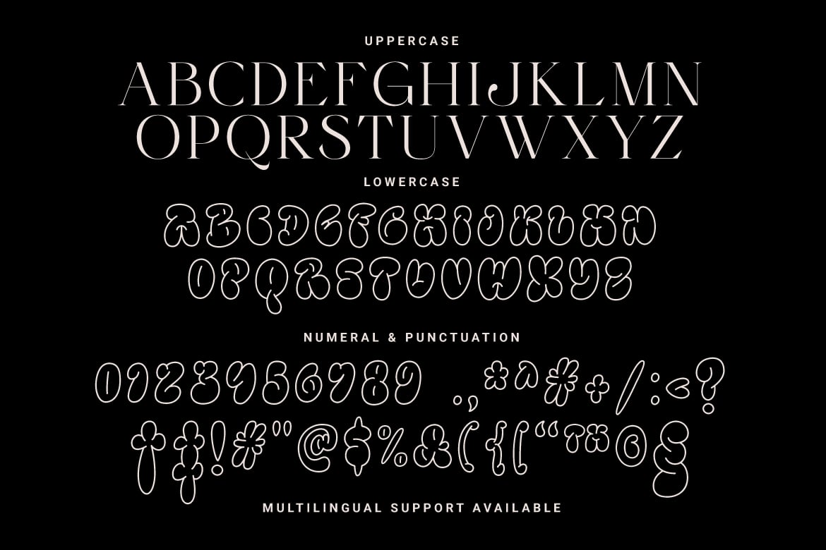 英文字体:趣味Y2K气泡涂鸦复古装饰logo徽标插画手写衬线字体 Punk Idols – Serif & Throw Up Font , 第3张-素材湾丨精选海外优质设计素材资源 英文字体:趣味Y2K气泡涂鸦复古装饰logo徽标插画手写衬线字体 Punk Idols – Serif & Throw Up Font , sucaiwan.com