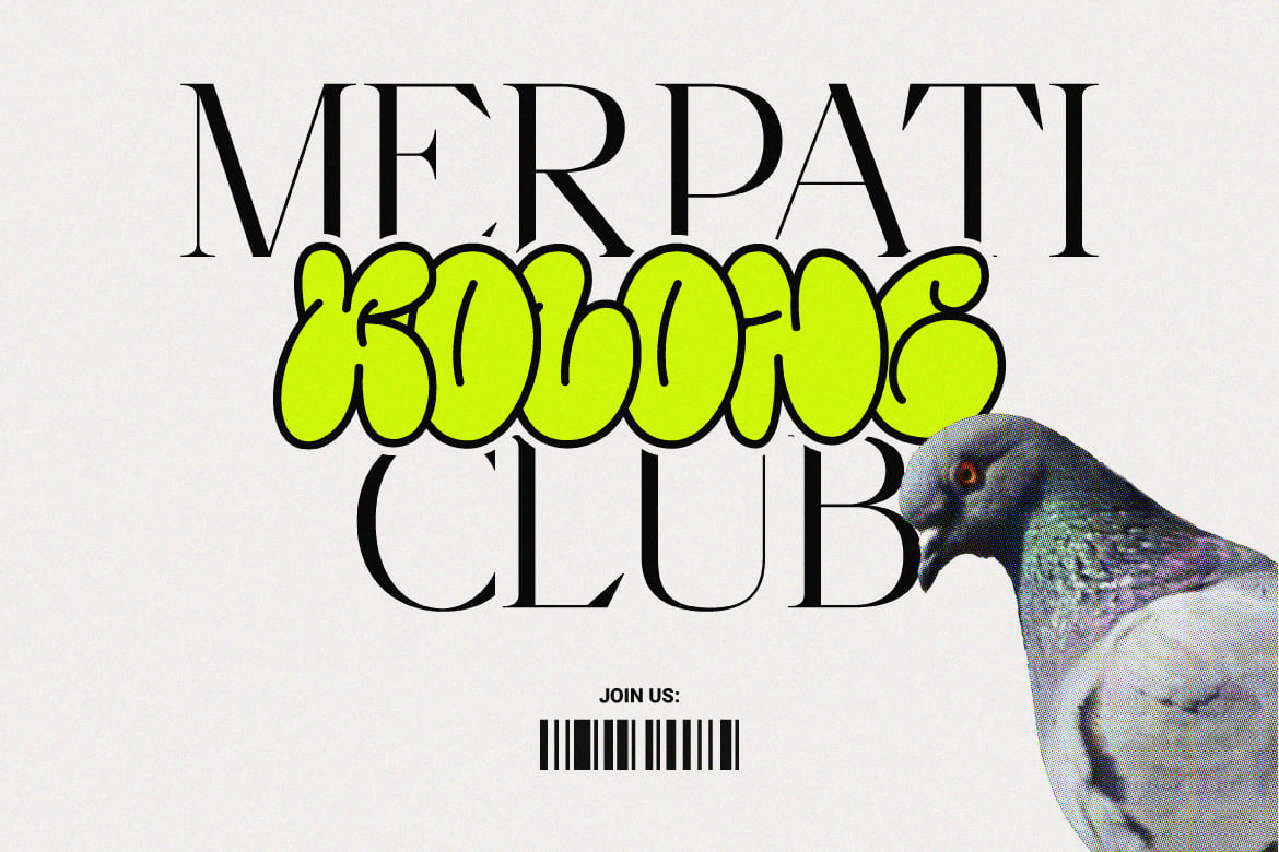 英文字体:趣味Y2K气泡涂鸦复古装饰logo徽标插画手写衬线字体 Punk Idols – Serif & Throw Up Font , 第8张-素材湾丨精选海外优质设计素材资源 英文字体:趣味Y2K气泡涂鸦复古装饰logo徽标插画手写衬线字体 Punk Idols – Serif & Throw Up Font , sucaiwan.com