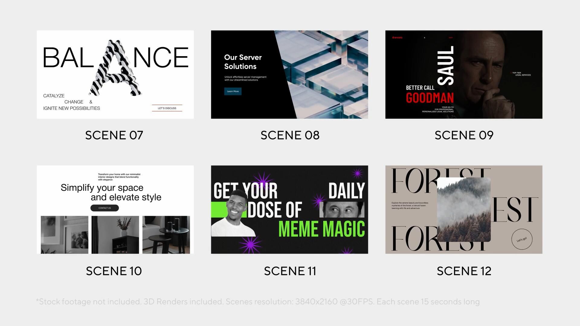 AE模板:100个极简主义海报设计排版动画包 , 第1张-素材湾丨精选海外优质设计素材资源 AE模板:100个极简主义海报设计排版动画包 , sucaiwan.com