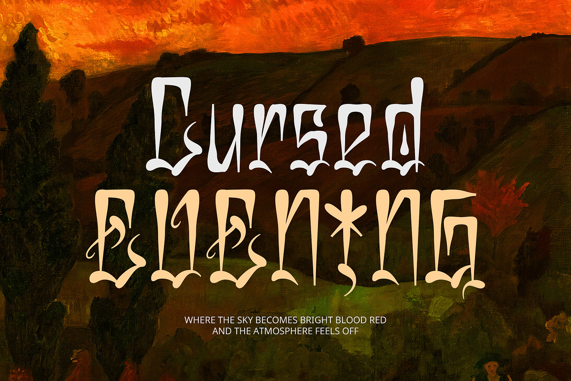 时尚街头音乐海报品牌徽标设计装饰涂鸦英文字体安装包 Corpse – Chicano Graffiti Font 设计素材 sucaiwan.com