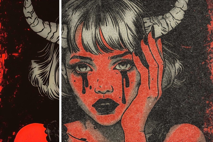 复古做旧磨损粗糙打印复印照片效果ps特效滤镜样机 Old Printer Photo Effect 插件预设 第3张-素材湾丨精选海外优质设计素材资源 复古做旧磨损粗糙打印复印照片效果ps特效滤镜样机 Old Printer Photo Effect 插件预设 sucaiwan.com