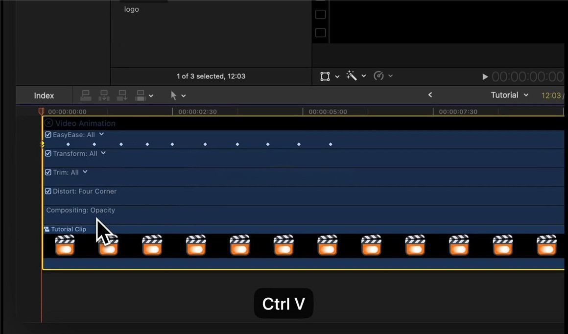 FCPX插件：关键帧自定义缓入缓出曲线运动抖动缩放旋转动作效果预设 EasyEase , sucaiwan.com