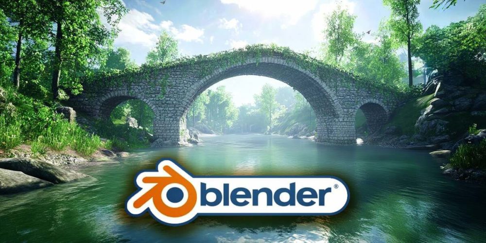Blender利用几何节点创建3D桥梁模型视频教程 中英文字幕 Blender Geometry Nodes – Procedural Bridge Generator 设计教程 sucaiwan.com