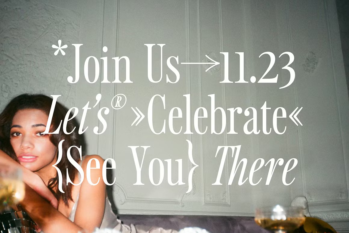 英文字体：复古怀旧创意纤细优雅极简排版标题精美衬线海报封面字体 Sailing Club | Nostalgic Serif , sucaiwan.com