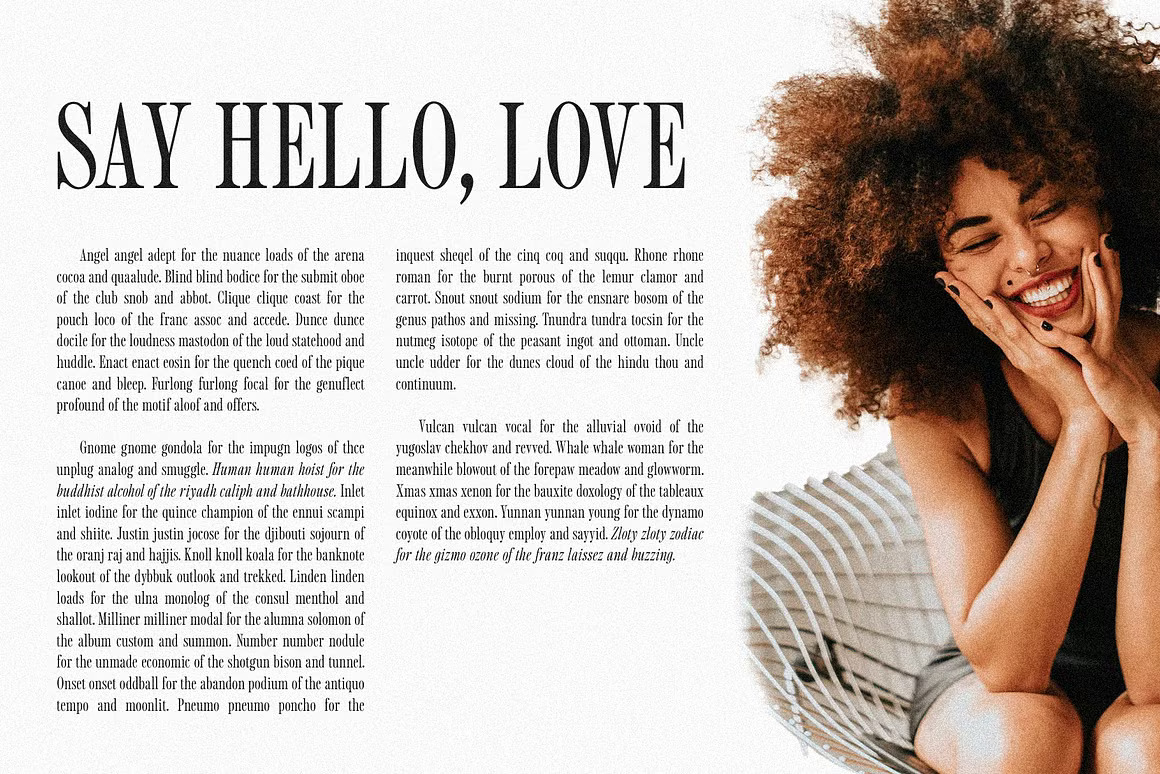 英文字体：复古怀旧创意纤细优雅极简排版标题精美衬线海报封面字体 Sailing Club | Nostalgic Serif , sucaiwan.com