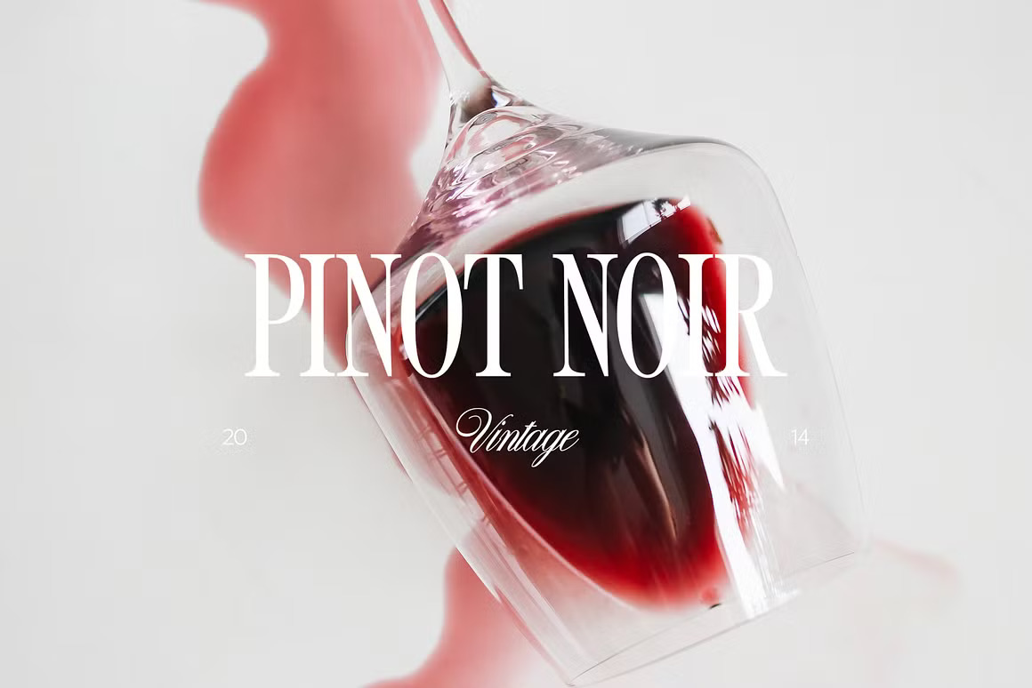 英文字体：复古怀旧创意纤细优雅极简排版标题精美衬线海报封面字体 Sailing Club | Nostalgic Serif , sucaiwan.com