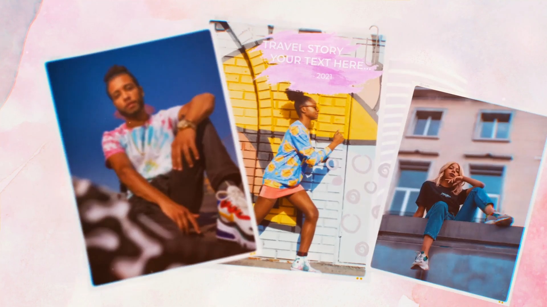 AE模板:复古彩色婚礼旅行回忆录照片相册展示 , 第1张-素材湾丨精选海外优质设计素材资源 AE模板:复古彩色婚礼旅行回忆录照片相册展示 , sucaiwan.com