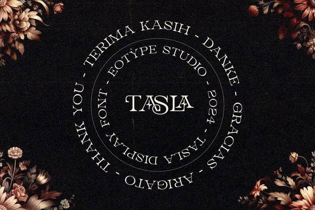 复古优雅品牌包装海报徽标设计衬线英文字体安装包 Tasla 设计素材 第8张-素材湾丨精选海外优质设计素材资源 复古优雅品牌包装海报徽标设计衬线英文字体安装包 Tasla 设计素材 sucaiwan.com