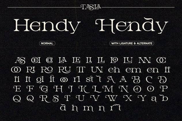 复古优雅品牌包装海报徽标设计衬线英文字体安装包 Tasla 设计素材 第9张-素材湾丨精选海外优质设计素材资源 复古优雅品牌包装海报徽标设计衬线英文字体安装包 Tasla 设计素材 sucaiwan.com