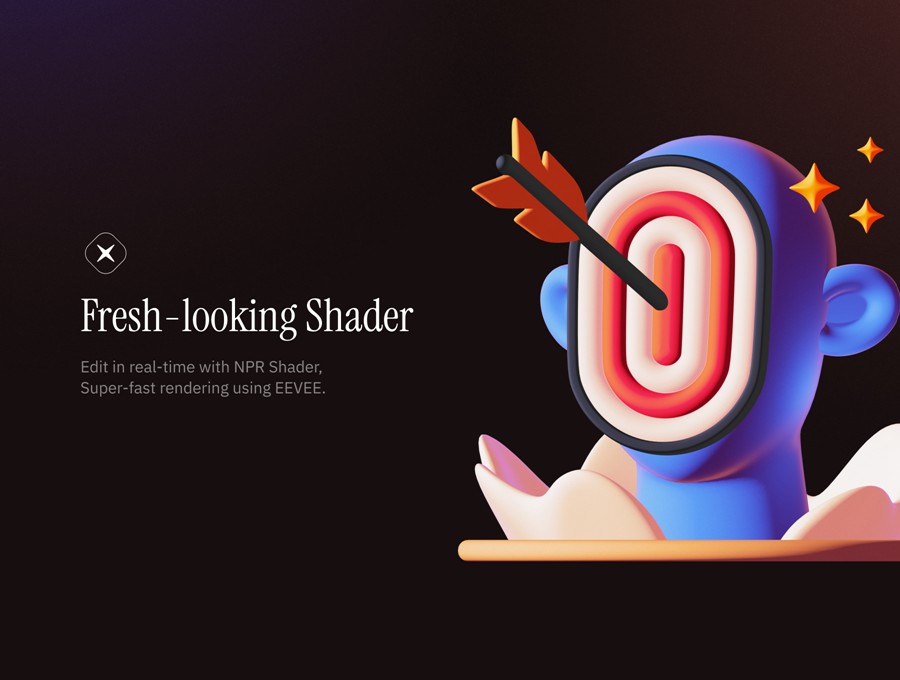 21款卡通趣味创意网络科技金融3D插图图标设计Blender/PNG格式素材 Neobusiness 3D 图片素材 sucaiwan.com