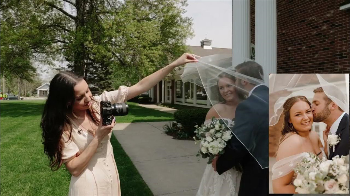 大师课程：浪漫婚纱商业摄影准备拍摄交付全流程视频课程 Cassidy Lynne - Wedding Photographer Course , sucaiwan.com