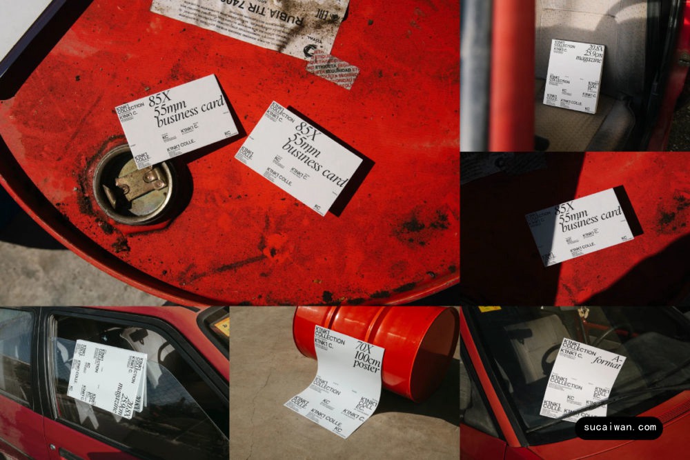 10款高级品质真实欧美风名片画册书籍海报VI设计贴图PSD样机模板素材 Bendito.Mockup – K1NK1 Collection Vol 2 样机素材 sucaiwan.com