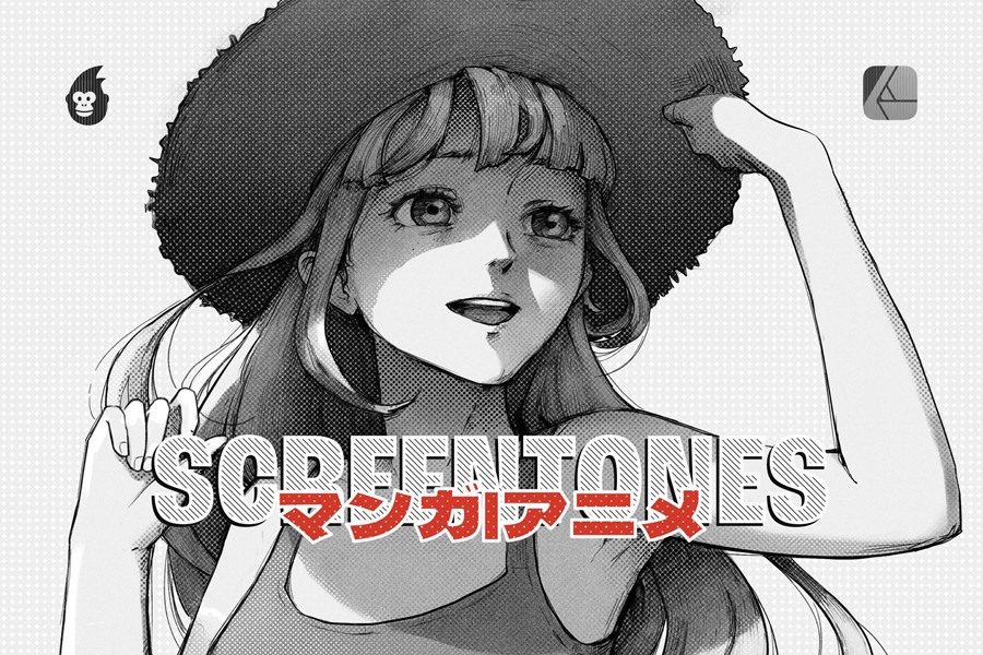 50款真实漫画半色调网点波点艺术绘画Affinity笔刷画笔设计素材 Manga Screentone Brushes for Affinity 笔刷资源 第4张-素材湾丨精选海外优质设计素材资源 50款真实漫画半色调网点波点艺术绘画Affinity笔刷画笔设计素材 Manga Screentone Brushes for Affinity 笔刷资源 sucaiwan.com