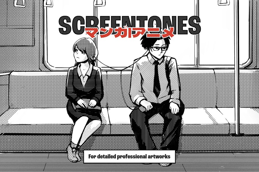 50款真实漫画半色调网点波点艺术绘画Affinity笔刷画笔设计素材 Manga Screentone Brushes for Affinity 笔刷资源 第8张-素材湾丨精选海外优质设计素材资源 50款真实漫画半色调网点波点艺术绘画Affinity笔刷画笔设计素材 Manga Screentone Brushes for Affinity 笔刷资源 sucaiwan.com